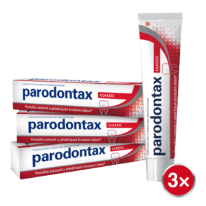 Parodontax Klasická zubná pasta 3 x 75 ml vyobraziť