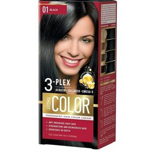 Aroma Color Farba na vlasy - čierna č.01 vyobraziť
