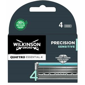 Wilkinson Sword Quattro titanium sensitve náhradná hlavica 4 ks vyobraziť