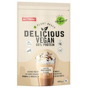 Nutrend Delicious Vegan Protein Latte macchiato 450 g vyobraziť