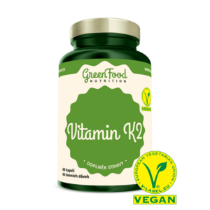 GreenFood Vitamín K2 60 kapsúl vyobraziť
