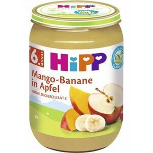 HiPP BIO Jablká s mangom a banánmi 190g vyobraziť