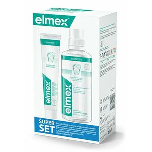 Elmex Sensitive ústní voda 400ml+zubní pasta 75ml vyobraziť