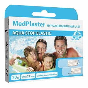 MedPlaster Náplasť Aqua stop elastic vodeodolná s vankúšikom 20 ks vyobraziť