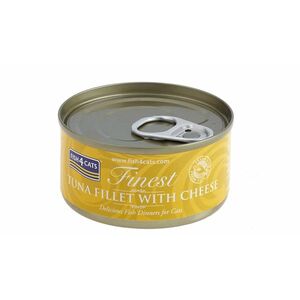 Fish4Cats Konzerva pre mačky Finest tuniak so syrom 70 g vyobraziť