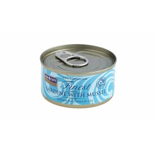 Fish4Cats Konzerva pre mačky Finest sardinka s mušľami 70 g vyobraziť