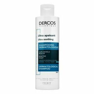 Vichy Dercos Ultra Soothing Sulfate-Free Shampoo Normal To Oily Hair bezsulfátový šampón pre mastnú pokožku hlavy 200 ml vyobraziť