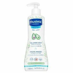 Mustela Bébé Gentle Cleansing Gel šampón a sprchový gél 2v1 pre deti 500 ml vyobraziť