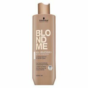 Schwarzkopf Professional BlondMe All Blondes Detox Shampoo čistiaci šampón pre blond vlasy 300 ml vyobraziť
