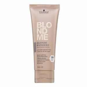 Schwarzkopf Professional BlondMe Blonde Wonders Restoring Balm bezoplachová starostlivosť pre blond vlasy 75 ml vyobraziť