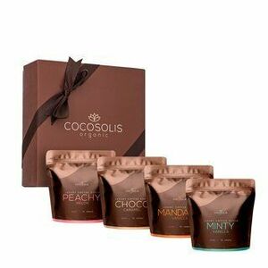 COCOSOLIS Luxury Coffee Scrub Box darčeková sada s peelingovým účinkom vyobraziť