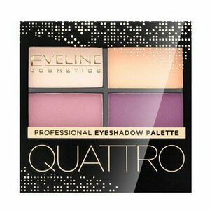 Eveline Quattro Professional Eyeshadow Palette paletka očných tieňov 3 3, 2 g vyobraziť