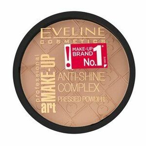 Eveline Make-Up Art Anti-Shine Complex Pressed Powder púder pre zjednotenú a rozjasnenú pleť 31 Transparent 14 g vyobraziť