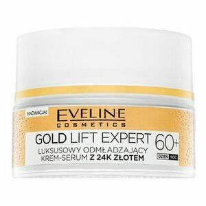 Eveline Gold Lift Expert Luxurious Rejuvenating Cream Serum 60+ liftingový spevňujúci krém proti vráskam 50 ml vyobraziť