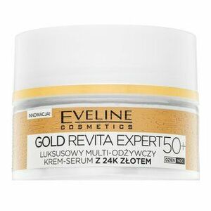 Eveline Gold Lift Expert Luxurious Multi-Nourishing Cream Serum 50+ vyživujúci krém proti vráskam 50 ml vyobraziť