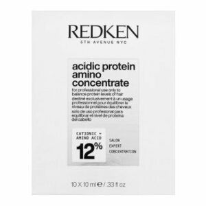 Redken Acidic Protein Amino Concentrate koncentrovaná obnovujúca starostlivosť pre veľmi suché a poškodené vlasy 10 x 10 ml vyobraziť