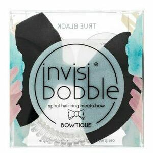 InvisiBobble Bowtique True Black gumička do vlasov vyobraziť