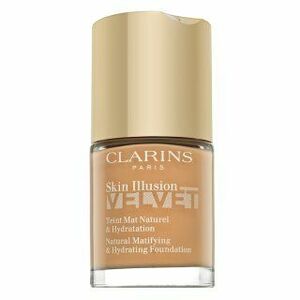 Clarins Skin Illusion Velvet Natural Matifying & Hydrating Foundation tekutý make-up so zmatňujúcim účinkom 108W Sand 30 ml vyobraziť