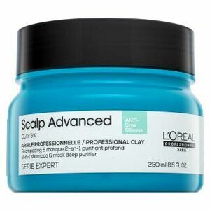 L´Oréal Professionnel Scalp Advanced Anti-Oiliness Professional Clay 2-in-1 Shampoo & Mask Deep Purifier šampón + maska pre mastné vlasy 250 ml vyobraziť