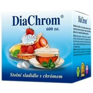 DiaChrom nízkokalorické sladidlo 600 tabliet vyobraziť