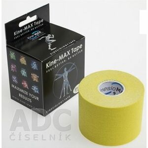 Kine-Max Classic Kinesiology Tape Tejpovacia páska žltá 5 m vyobraziť