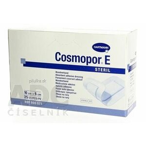 Cosmopor E Steril obväz na rany sterilný 25 x 10 cm 25 ks vyobraziť