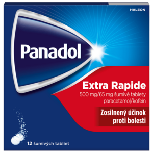 Panadol Extra Rapide pre úľavu od bolesti 12 šumivých tabliet vyobraziť