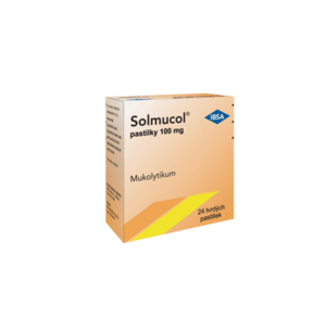 Solmucol 100 mg 24 pastiliek vyobraziť