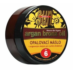 Vivaco Opaľovacie maslo s arganovým olejom pre rýchle zhnednutie SPF6 200 ml vyobraziť