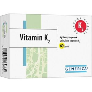Generica Vitamín K2 60 kapsúl vyobraziť