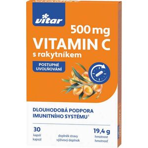 Revital Vitamín C 500 mg s rakytníkom 30 kapsúl vyobraziť
