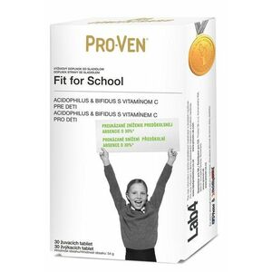 Pro-Ven Fit for School žuvacie tablety 30 ks vyobraziť