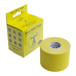 Kine-Max Super-Pro Cotton Kinesiology Tape žltá tejpovacia páska 5 cm x 5 m vyobraziť