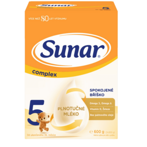 Sunar Complex 5 mliečna výživa 600 g vyobraziť