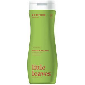 Attitude Detské telové mydlo a šampón (2v1) s vôňou Melónu a Kokosu Little leaves 473 ml vyobraziť