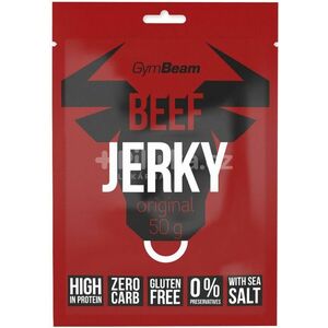 GymBeam Beef Jerky 50 g vyobraziť