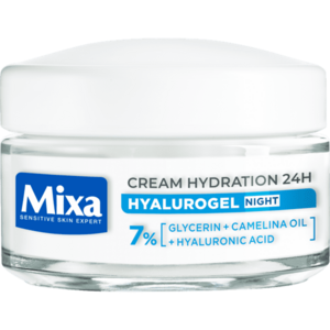 Mixa Hyalurogel nočný hydratačný krém 50 ml vyobraziť