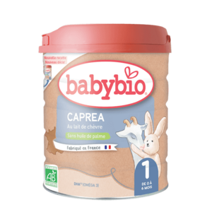 Babybio Počiatočné dojčenské kozie BIO mlieko Caprea 1, 800 g vyobraziť