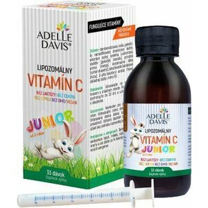 Adelle Davis Lipozomálny vitamín C JUNIOR 100 ml vyobraziť