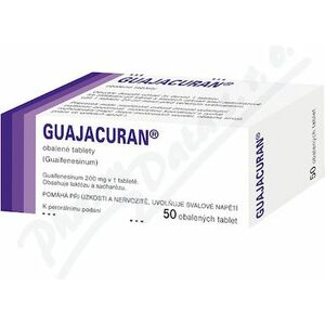 Guajacuran na vykašliavanie 200 mg 50 tabliet vyobraziť