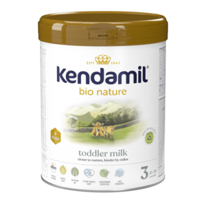 KENDAMIL BIO Nature 3 HMO+ Pokračovacia mliečna dojčenská výživa od 10. mesiaca 800 g vyobraziť