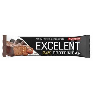 Nutrend EXCELENT Protein Bar Čokoláda s orieškami 85 g vyobraziť