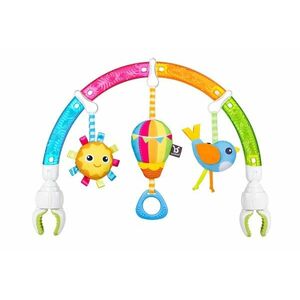 BenBat Hrazdička na autosedačku Dazzle Rainbow Play-Arch dúha vyobraziť
