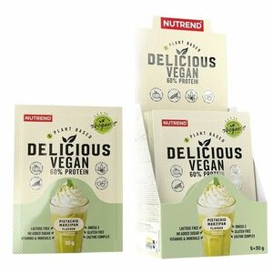 Nutrend Delicious Vegan Protein Pistácia + marcipán vrecká 5 x 30 g vyobraziť