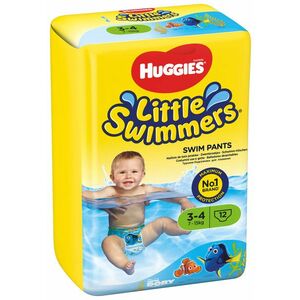 Huggies Little swimmers 3/4 plavecké plienky, 7-15 kg, 12 ks vyobraziť