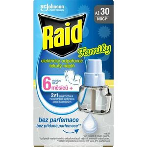 RAID Family náhradná tekutá náplň proti komárom - 30 nocí 21 ml vyobraziť