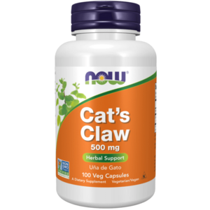 Now Foods Cats Claw (mačací pazúr) 500 mg 100 kapsúl vyobraziť