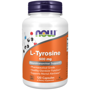 Now Foods L-Tyrosín 500 mg 120 kapsúl vyobraziť
