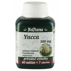 MedPharma Yucca 500 mg 67 tabliet vyobraziť