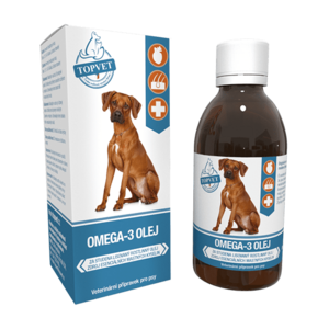 Topvet OMEGA-3 Olej pre psov 200 ml vyobraziť